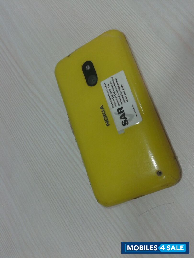 Yellow Nokia Lumia 620