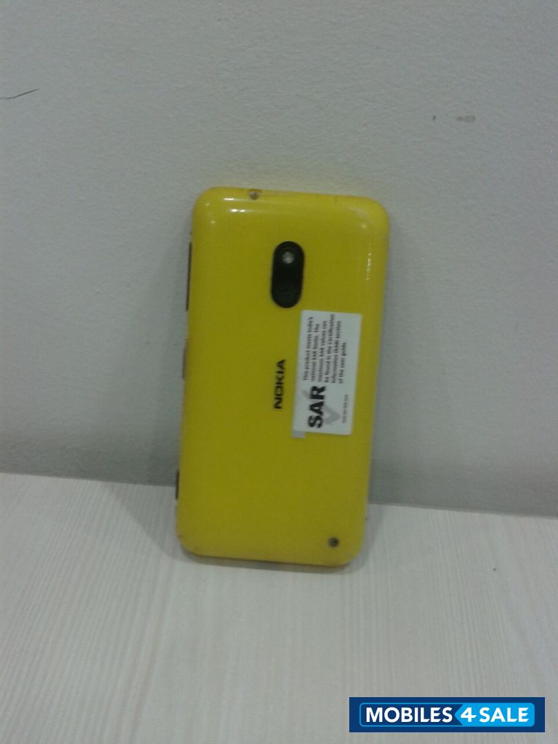 Yellow Nokia Lumia 620