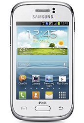 White Samsung Galaxy Young Duos GT-S6312