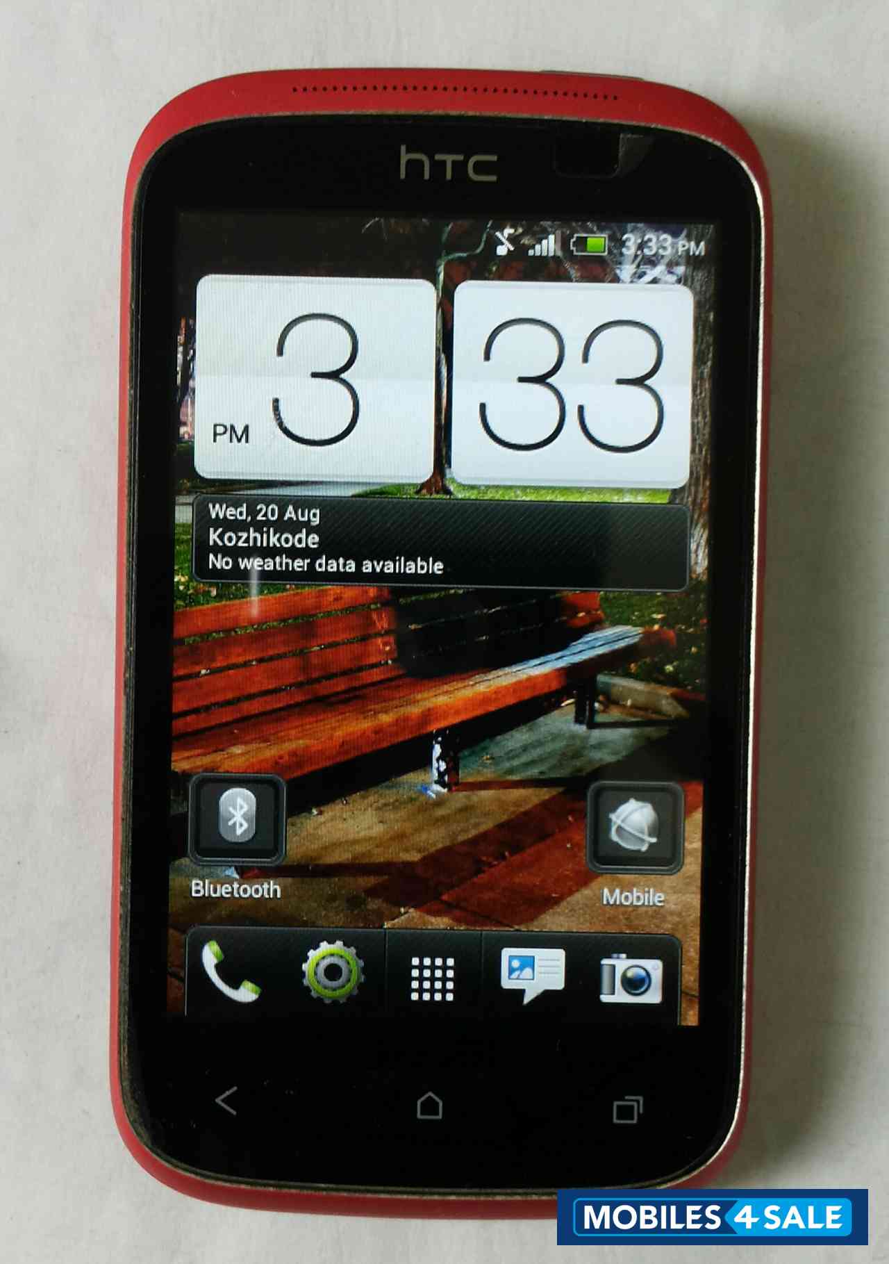 Flamingo Red HTC Desire C