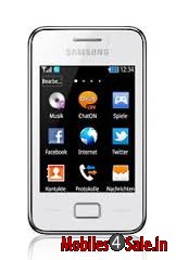 White Samsung Star 3 Duos