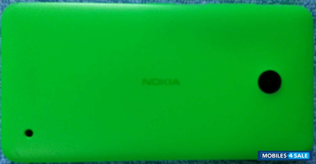 Green Nokia Lumia Lumia 630 Dual Sim with Screen Guard  & Flip case