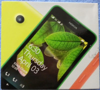 Green Nokia Lumia Lumia 630 Dual Sim with Screen Guard  & Flip case