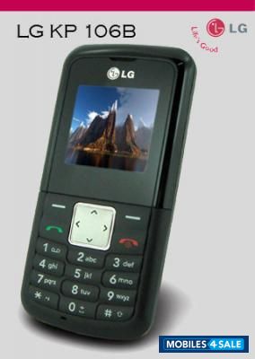 Black LG KP107b