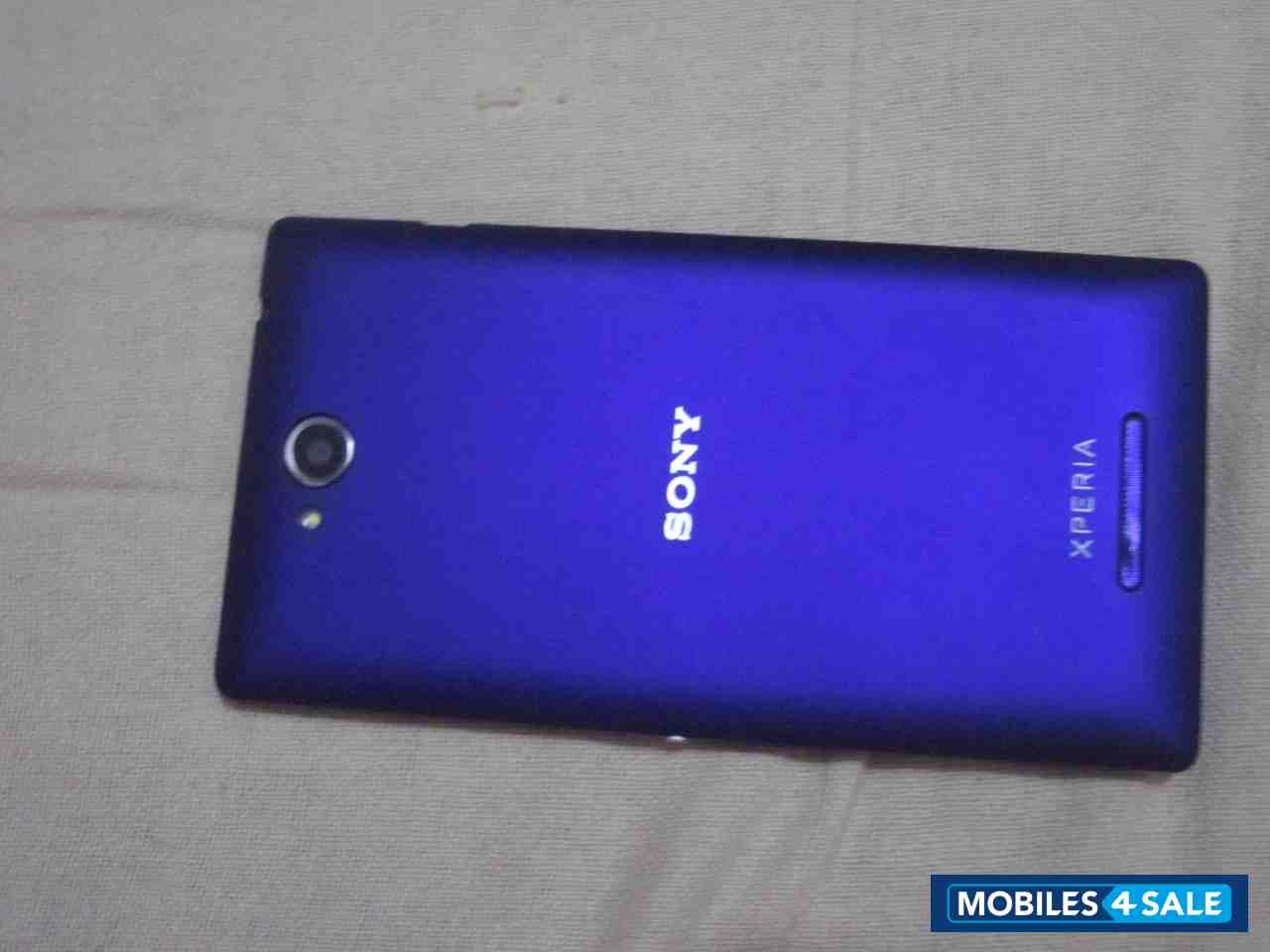 Blue Sony Xperia C