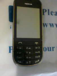 Black Nokia Asha 202