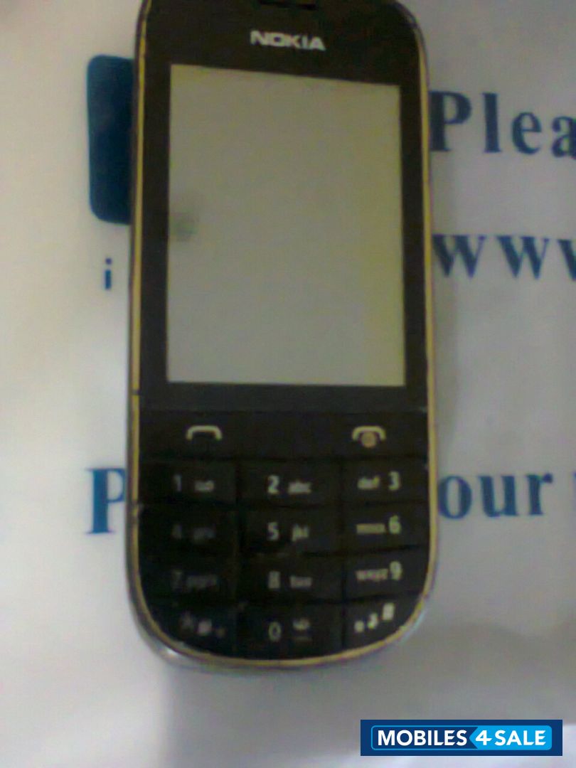 Black Nokia Asha 202