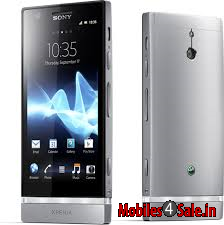 Silver Sony Xperia P