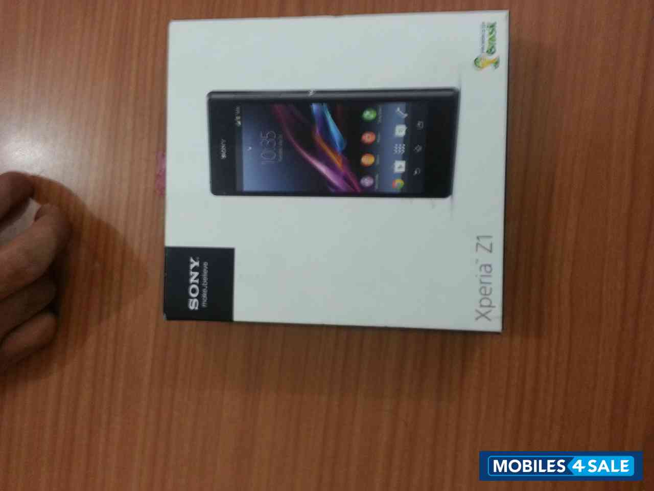 Black Sony Xperia Z1