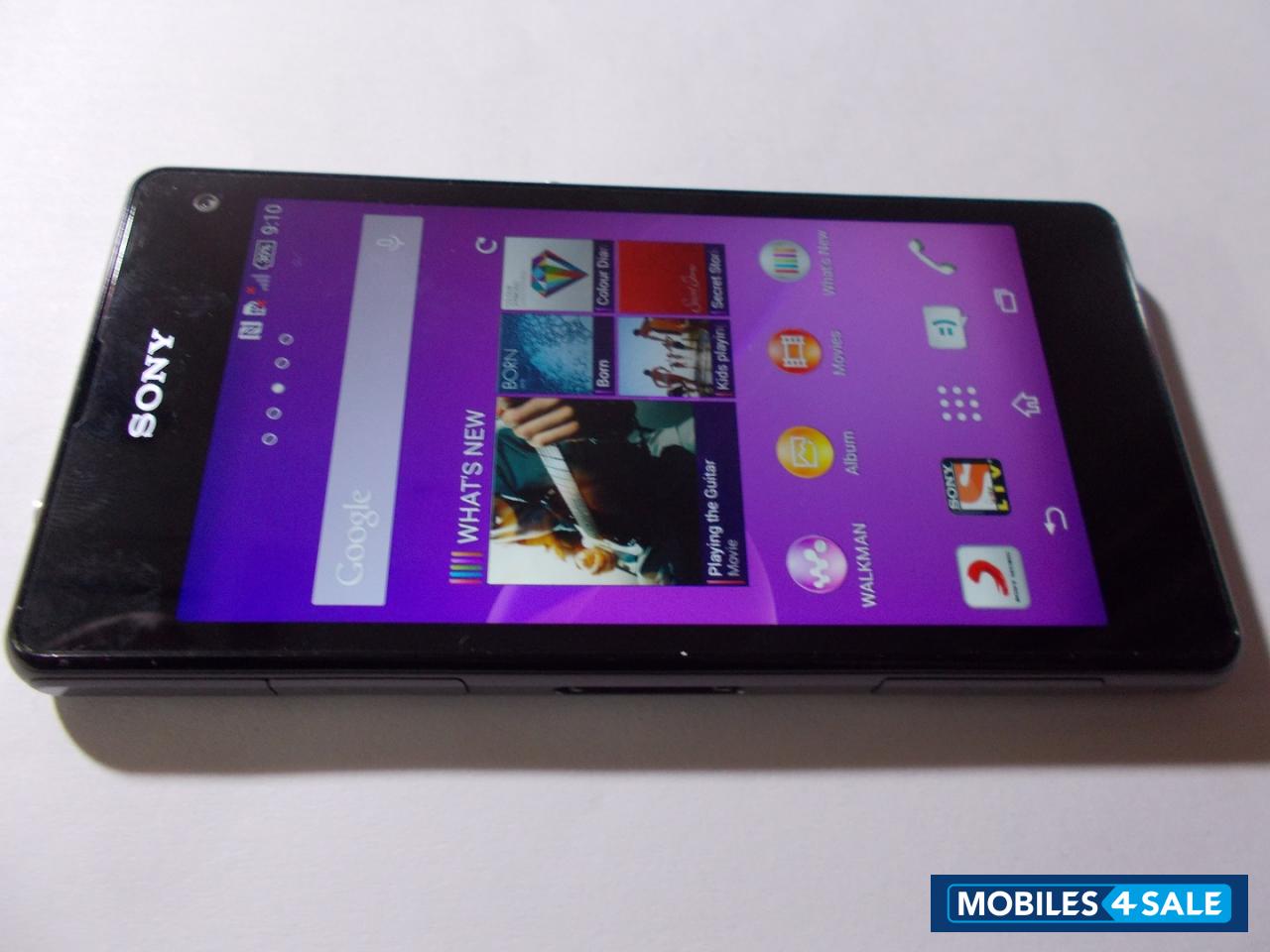 Black Sony Xperia Z1 Compact