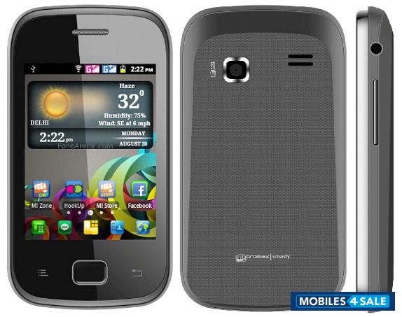 Black Micromax A25