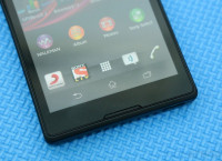 Black Sony Xperia C