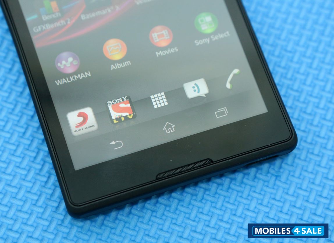 Black Sony Xperia C