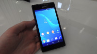 Black Sony Xperia C