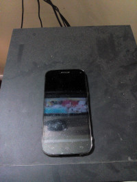 Black Micromax Canvas 4 A210