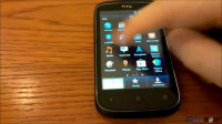 Black HTC Desire C