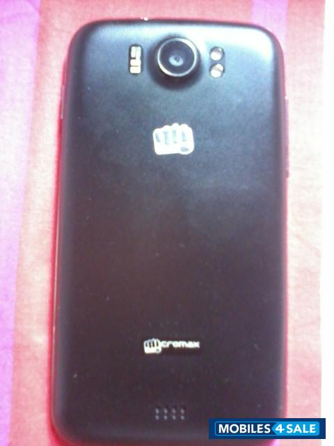 Black Micromax Canvas 2 Plus A110Q