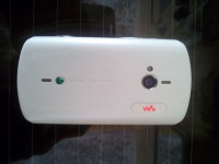 White Sony Ericsson WT19i live with walkman