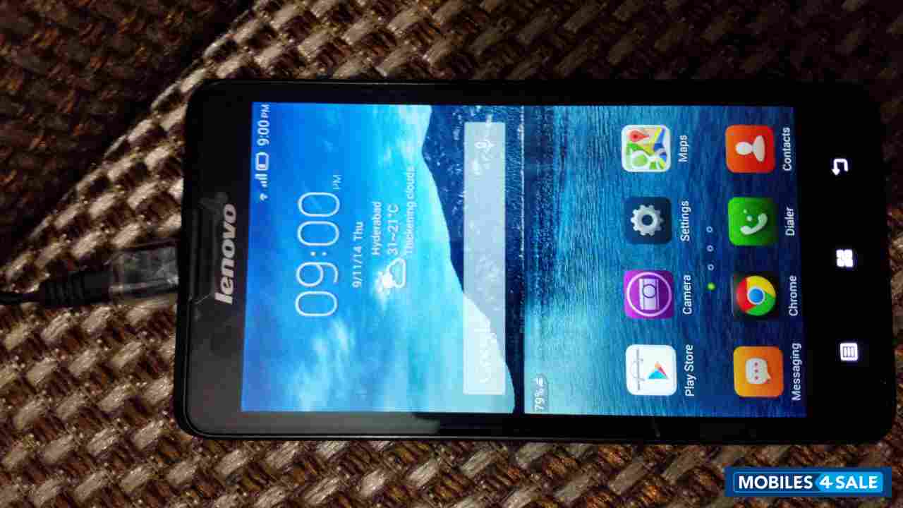 Black Lenovo P780