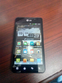 Black LG Optimus 3D Max