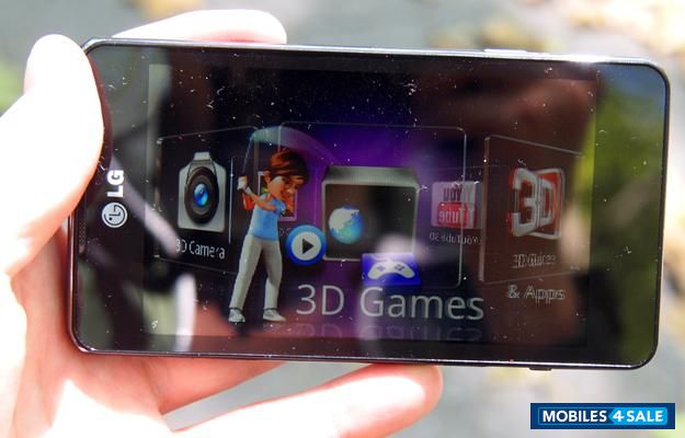 Black LG Optimus 3D Max