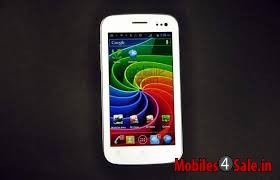 White Micromax Canvas 2 A110