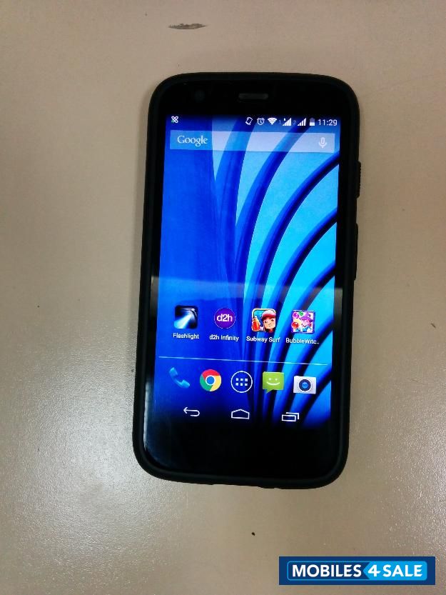 Black Motorola MOTO G 2014