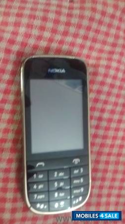 Black Nokia Asha 202