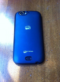 Midnight Blue Micromax Canvas Turbo A250