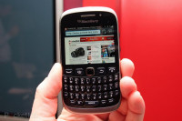 Black BlackBerry Curve 9320