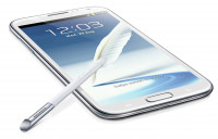 White Samsung Galaxy Note 2