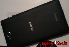 Black Sony Xperia C