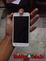 White Intex Aqua i4 Plus