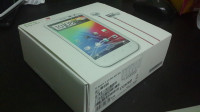 White HTC Sensation XL