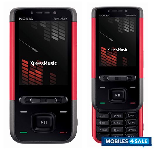 Red Nokia XpressMusic 5610