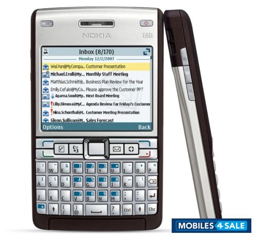 Silver Nokia E61i