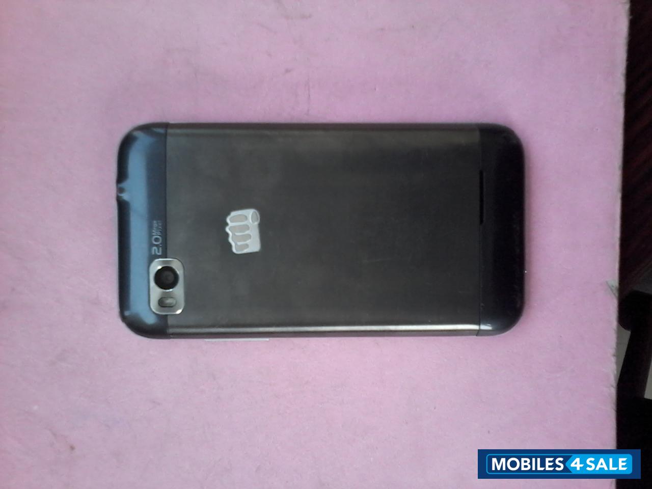 Black Micromax A61 Bolt