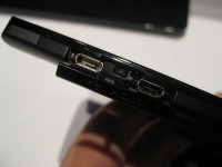 Black Sony Xperia ion