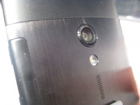 Black Sony Xperia ion