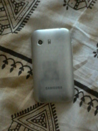 Silver-black Samsung Galaxy Y