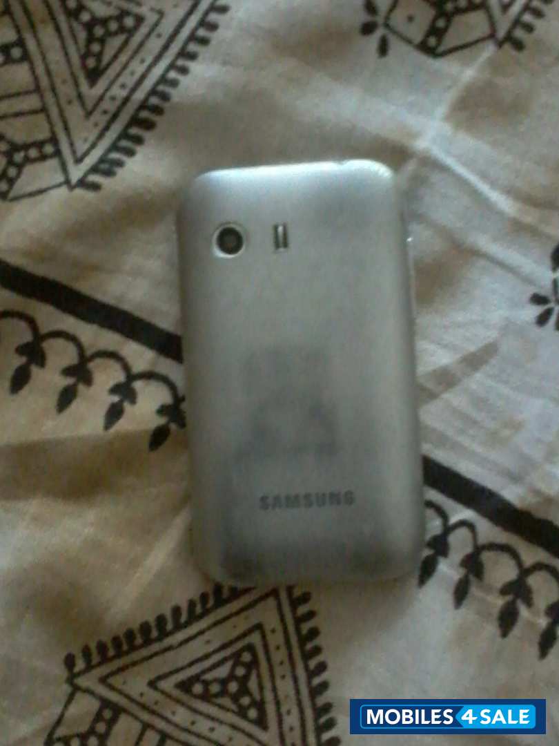 Silver-black Samsung Galaxy Y