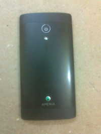 Black Sony Xperia ion