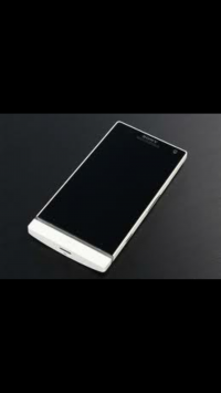 White Sony Xperia SL