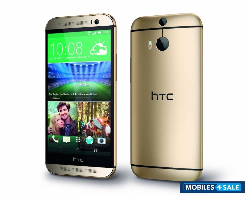 Amber Gold HTC One M8