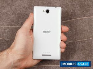 White Sony Xperia C