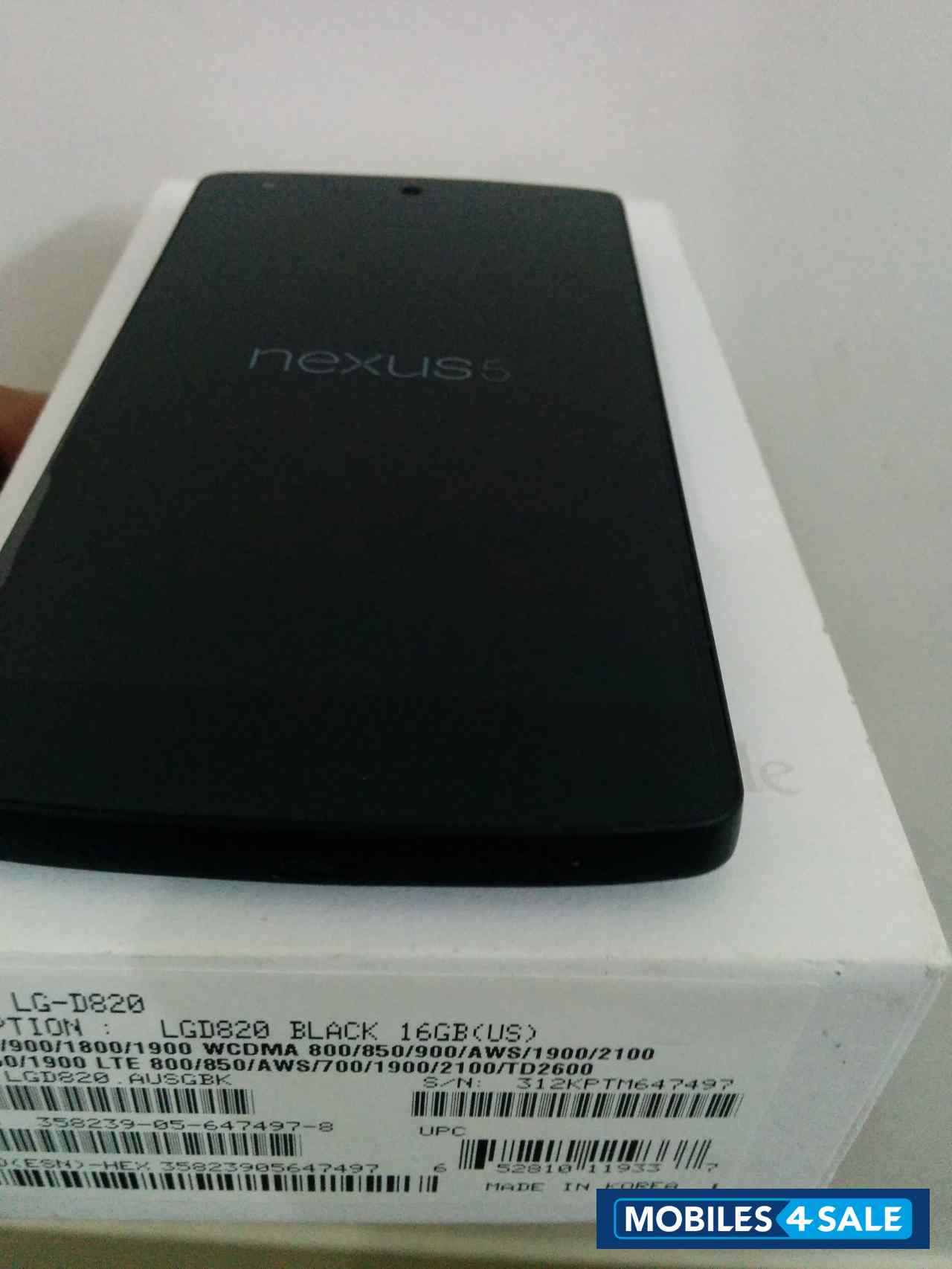 Black LG Nexus