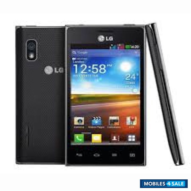 Black LG Optimus L5 Dual E615