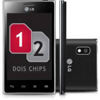 Black LG Optimus L5 Dual E615