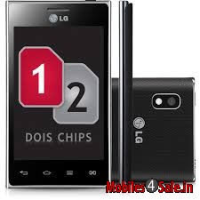 Black LG Optimus L5 Dual E615