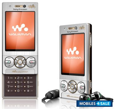 Silver And Black Sony Ericsson W705